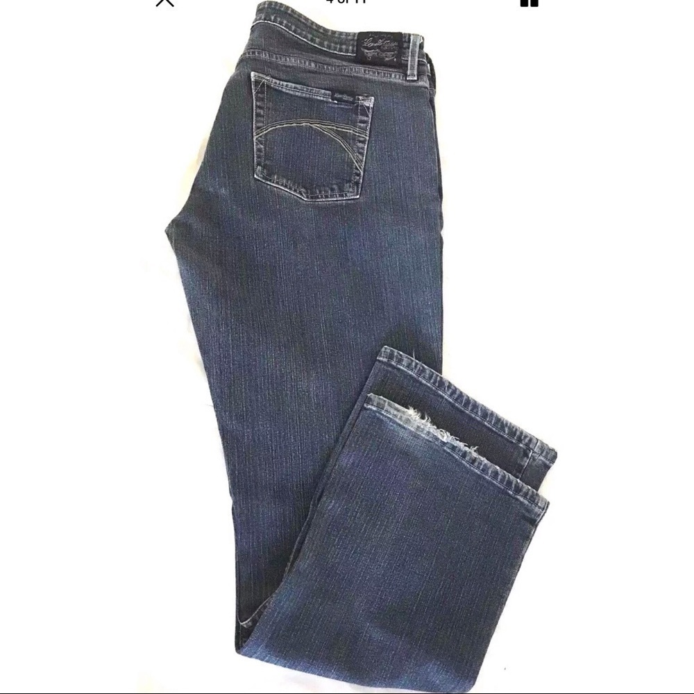 Levis Denim Distressed Jeans Plus 16 Boot 34x31 - Picture 4 of 8